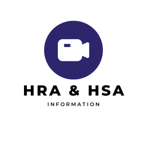 HRA and HSA Information with video camera icon